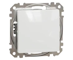 Mygtukinis jungiklis SCHNEIDER Sedna Desing, 10A, baltas; SDD111111