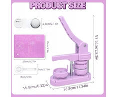 MYGTUMS 58MM RANKINIS SPAUDIMO RINKINYS PRIEDAI DEAGENTŲ EXTRUDIJA