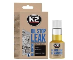 Priemonė variklio alyvai K2 Stop Leak, 50 ml