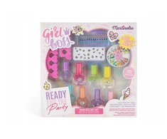 Nagų priežiūros rinkinys Martinelia Girl Boss Mega mergaitėms, 4 x 3,5 ml
