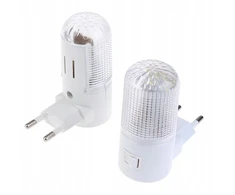 Naktinė lempa kontaktui su 3 LED jungikliu