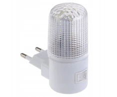 Naktinė lempa kontaktui su 3 LED jungikliu