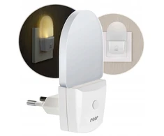 Naktinė šviesa - REER - 52390 - 0.5 W - Šilta balta - Integruota LED