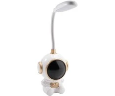 Naktinis LED šviestuvas HENSKE ASTRONAUTAS, įkraunamas, USB, dimeriuojamas, 27,3x8,6x8cm