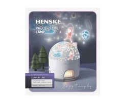 Naktinis LED šviestuvas-projektorius HENSKE LJC-175, įkraunamas, USB