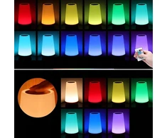 NAKTINIS LEMPAS VAIKAMS, LIETIMAS PRIJUNGTAMAS NAKTINIS LEMPAS SU RGB SPALVomis