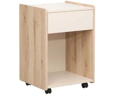 Fotelis Home4You Naktinis staliukas LESTER 43x40xH64cm Melaminas