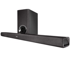Soundbar namų kino sistema su beviele žemų dažnių kolonėle Denon DHT-S316
