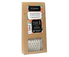 Namų kvapas su lazdelėmis ACappella Mandarinai ir bazilikas, 100 ml