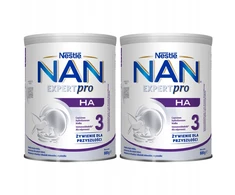 NAN EXPERTPRO HA 3 pieno milteliai tolesniam naudojimui per 10 mėnesių 2x 800g