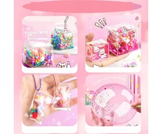 Bez Marki NANO JUOSTOS RINKINYS BUBULĖLIŲ PŪTIMO DIY Blow Bubble Dvipusis