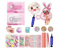 Bez Marki NANO JUOSTOS RINKINYS BUBULĖLIŲ PŪTIMO DIY Blow Bubble Dvipusis