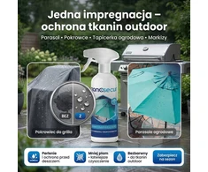 NANOSECUR impregnavimas sodo skėčiams, tentams, sodo baldams 250 ml
