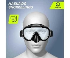 Nardymo ir snorkelingo kaukė nuo cunamio