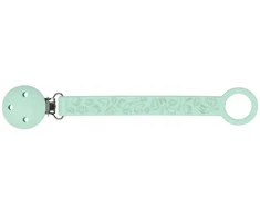 NATTOU SILICONE RIBBON PENDANT čiulptuko grandinėlė su segtuku MINT
