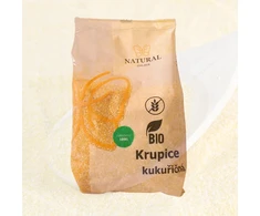 Natural Ekologiškos kukurūzų kruopos, be glitimo, 500g