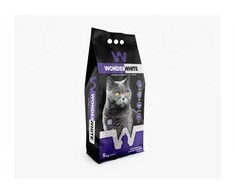 Wonder White Wonder Baltas Wonder Baltas bentonitinis kraikas katėms, levandų, 5.9l/5kg