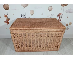 Natūralios vytelės bagažinė Basket TOY krūtinė 70cm