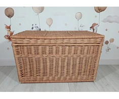 Natūralios vytelės bagažinė Basket TOY krūtinė 70cm