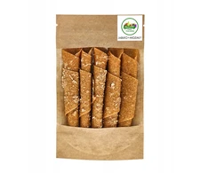 Naturalnie Zdrowi Ecosnacks Rolls obuolių suktinukai su migdolais 50 g