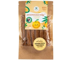 Naturalnie Zdrowi Naturally Healthy Oranžinis Rolls su vitaminu C ir cinko užkandis 50 g