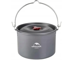 Naturehike NEŠIMASIS TURISTINIS PUODAS SU dangteliu 21cm 4000ml 1-6 ŽMONĖMS