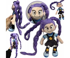 Nauja, žavinga pliušinė lėlė talismanas iš serijos „Funtime 5“ (Lily Lovebraids)