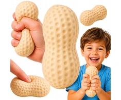 NawiToys ANTISTRESINIS ŽEMĖS RIEŠUTŲ SQUISHY SQUEEZING TPR-ATpalaiduojantis žaislas