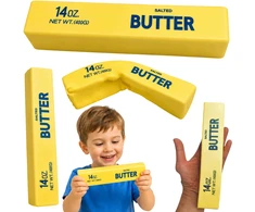 Nawitoys Pachnący Squishy GNIOTEK XXL 22cm Kostka Masła Salted Butter MASŁO DUŻY