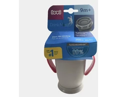 Neišsiliejantis puodelis 360 Lovi 1/543 250 ml pilka arba rožinė