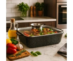 Nelipni kepimo keptuvė Edenberg 4,7 l / 32 CM AROMA KNOB