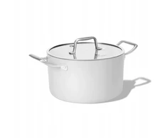 Nelipnus keraminis puodas Elmich Vital Ø 24 cm (6,3 L) - Kreminė balta