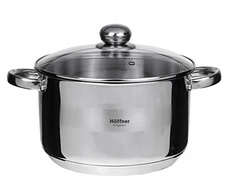 NENERŪDijantis PUODAS 22CM-4,5L SZ/P.HF-4464 HOFFNER