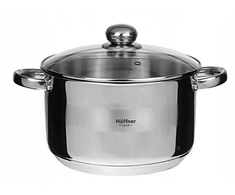 NENERŪDijantis PUODAS 24CM-6,5L SZ/P.HF-4465 HOFFNER