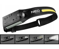 Neo Tools Neo akumuliatorinis LED žibintuvėlis ant galvos 99-097