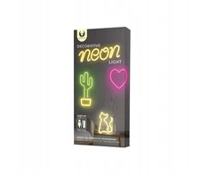 Neon LED WIELORYB ciepły balta Bat + USB FLNEO9 Forever Light outlet