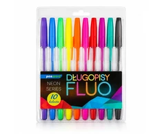 Neoninės spalvos rašikliai Penword, 10 vnt.