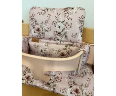 Neperšlampamos pagalvėlės Stokke Tripp Trapp 2in1 naujokams rožėms