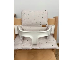 Neperšlampamos pagalvėlės Stokke Tripp Trapp 2in1, smėlio spalvos taškeliai