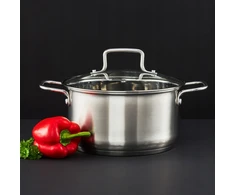 Nerūdijančio plieno puodas AMBITION 20cm 3,5l HUGO