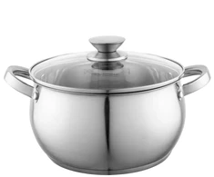 Nerūdijančio plieno puodas florina scott 22 cm 4,5 l