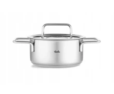 Nerūdijančio plieno puodas su dangčiu FISSLER Pure Collection 20 cm K2