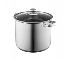 Nerūdijančio plieno puodas. su dangteliu Aukštas 12,5 l 28 cm FABIO Altom Design