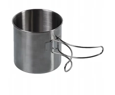 Nerūdijančio plieno puodelis Mil-Tec, 800 ml