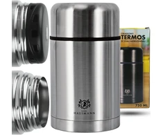 NERŪDIJANČIO PLIENO VAKARIENIS THERMOS 0,75 TERMINIS KONTEERIS MAISTUI 24H