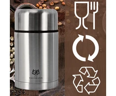 NERŪDIJANČIO PLIENO VAKARIENIS THERMOS 0,75 TERMINIS KONTEERIS MAISTUI 24H