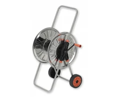 Nerūdijančio plieno žarnos vežimėlis 1/2''80m statinei AG4280
