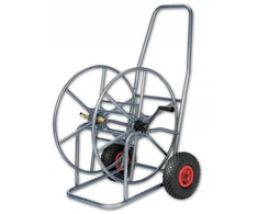 Nerūdijančio plieno žarnos vežimėlis 3/4''110m AG4410