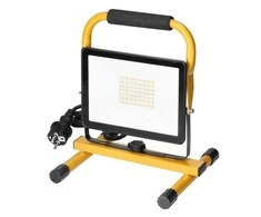 Nešiojamas LED prožektorius su stovu SPECTOR LIGHT, IP65, 50 W, 4000 K, 4500 lm, 120°