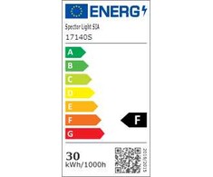Nešiojamas LED prožektorius su stovu SPECTOR LIGHT, IP65, 30 W, 4000 K, 2400 lm